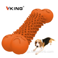 オレンジ色のペット用品インタラクティブな犬の噛むおもちゃ